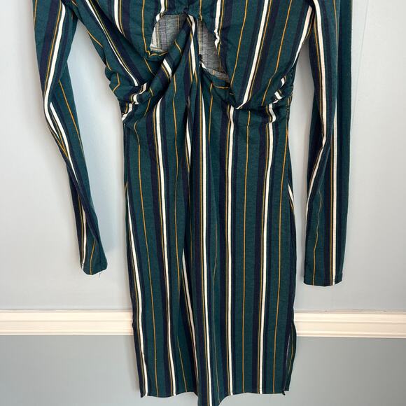 Planet Gold NWT Green Deep Teal Dress Size Small - Picture 7 of 14